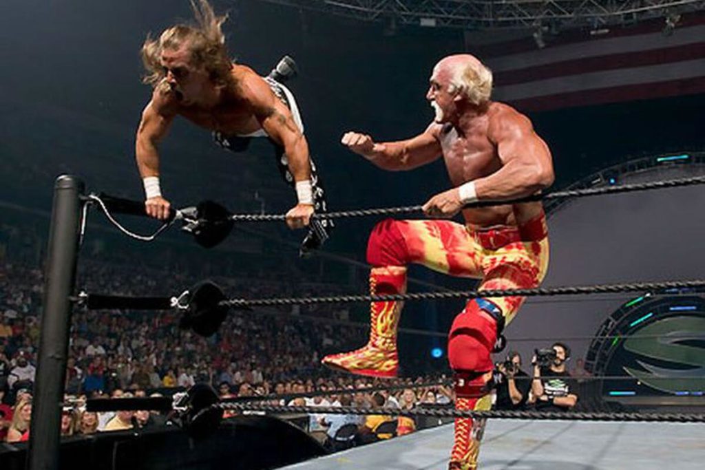 Hulk Hogan vs Shawn Michaels