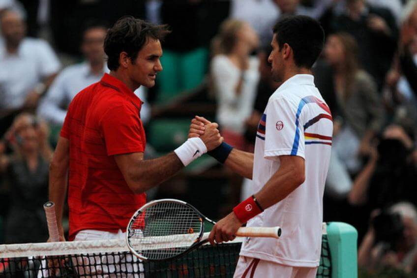 Novak Djokovic vs Roger Federer, 2011 Semi finals