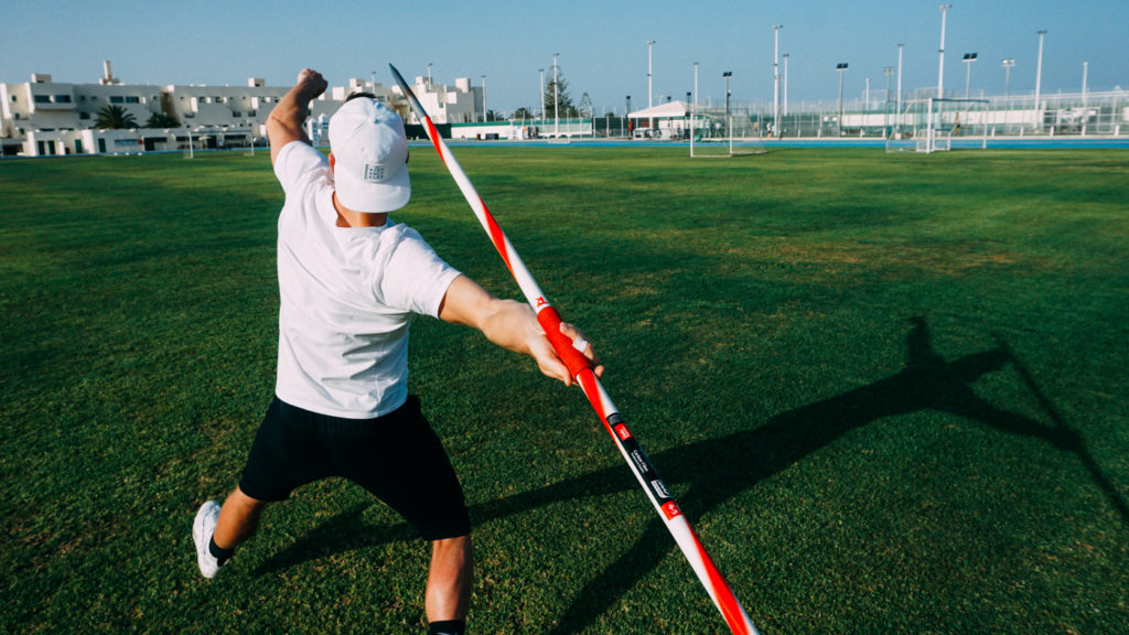 javelin throw area