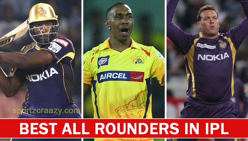 Top 5 Best All Rounders in IPL History
