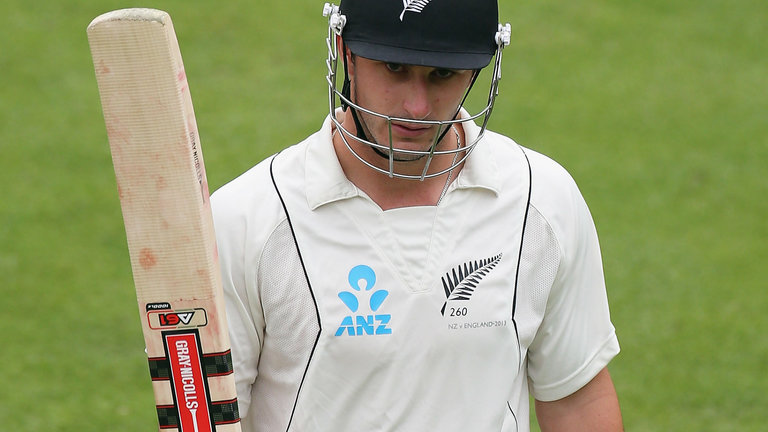 Hamish Rutherford Highest Individual Scores on Test Debut