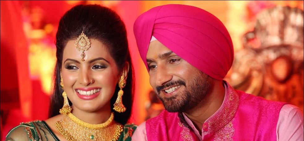 Harbhajan Singh and Geeta Basra