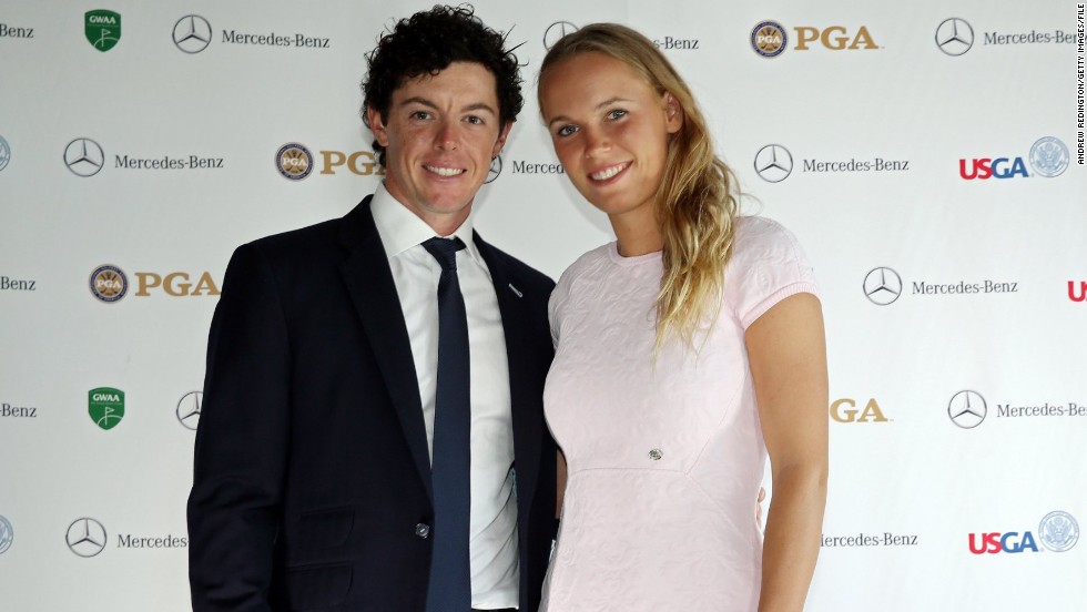 Rory Mcilroy and Caroline Wozniacki