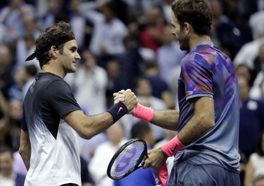 Del Potro vs Roger Federer