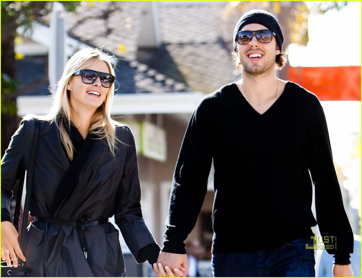 Sasa Vujacic and Maria Sharapova