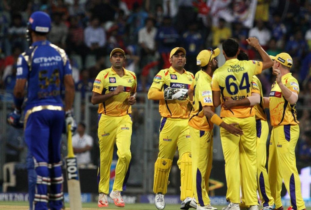 mumbai indians vs chennai super kings