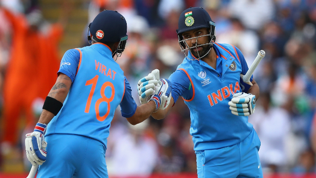 Shikhar Dhawan and Rohit Sharma