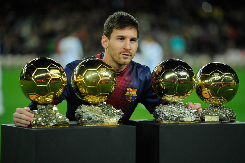 lionel messi Ballon D' Or awards