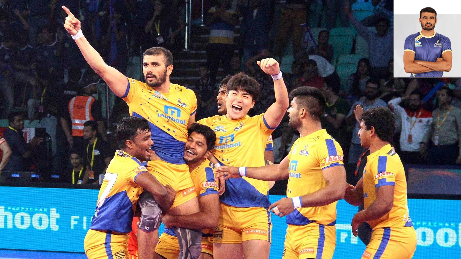 Ajay Thakur Kabaddi Player