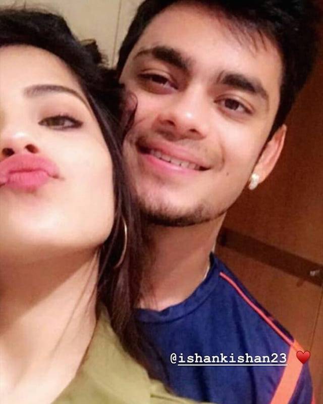 Is Ishan Kishan dating Aditi Hundia ?