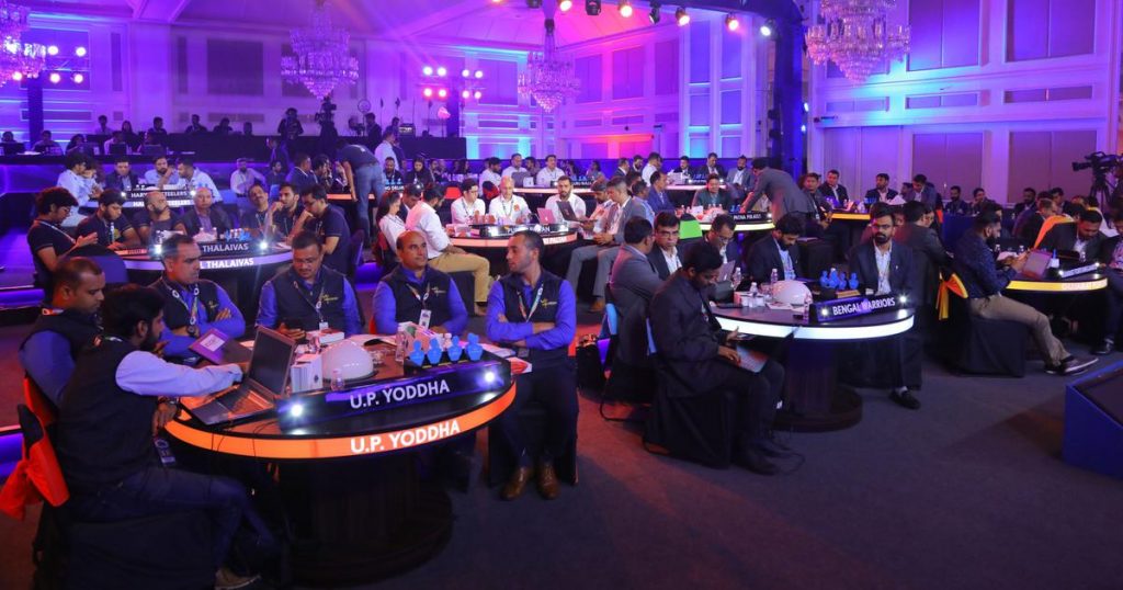 Pro Kabaddi Season 5 auction