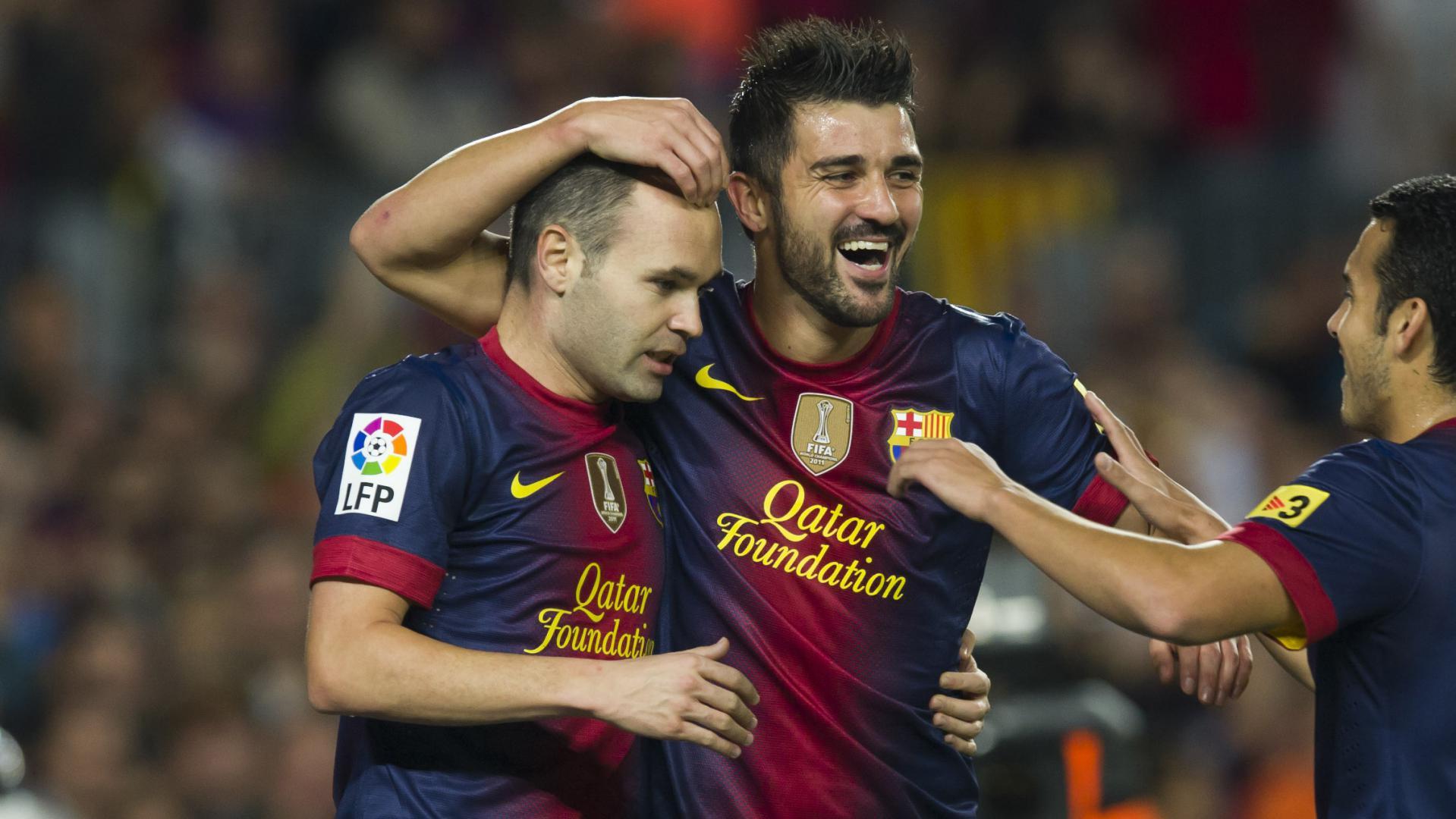 Former Barcelona stars turn up against them