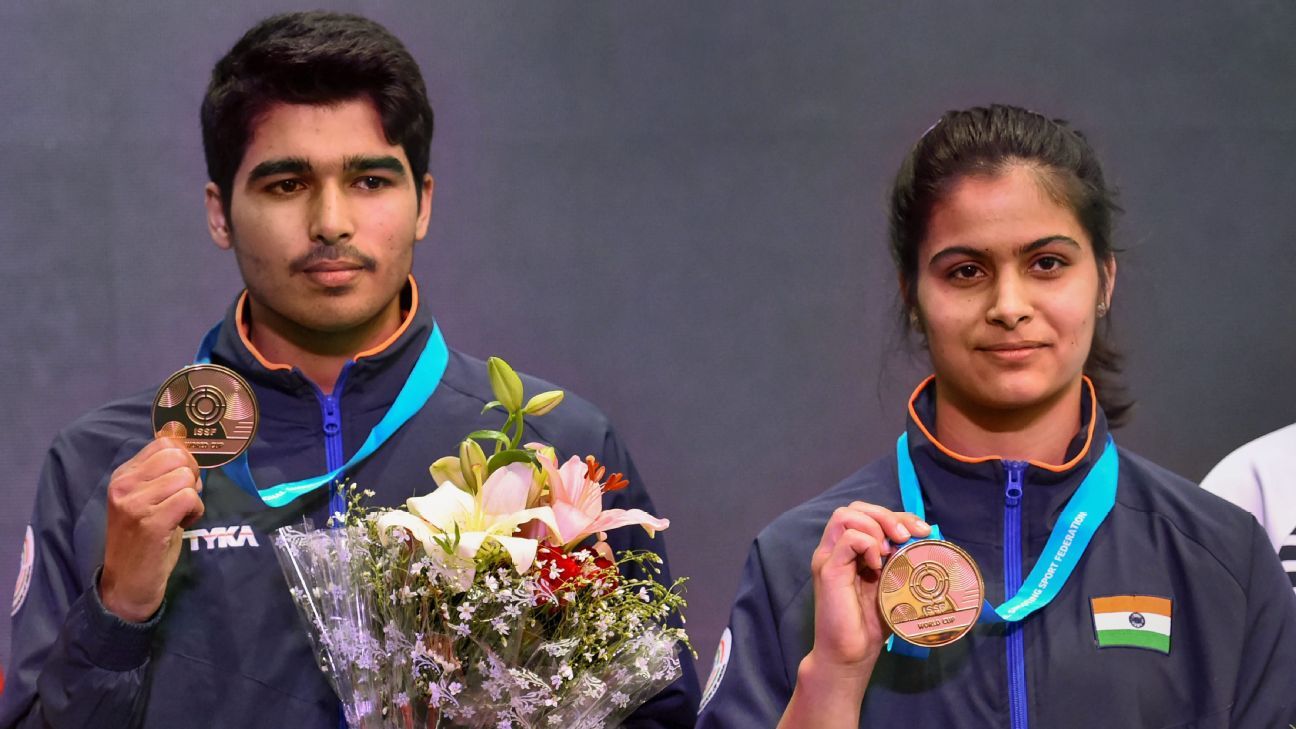 Manu Bhaker & Saurabh Chaudhary