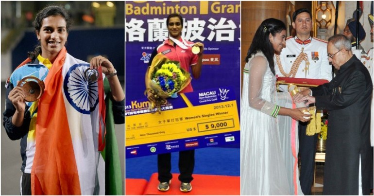 PV Sindhu Awards