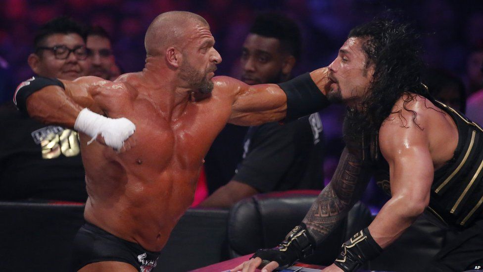 Triple H fight