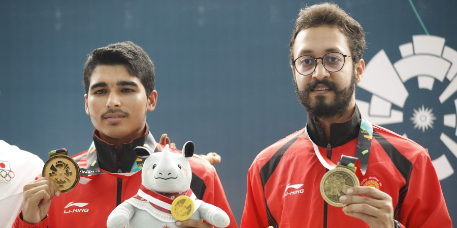 Abhishek Verma shooting achievements