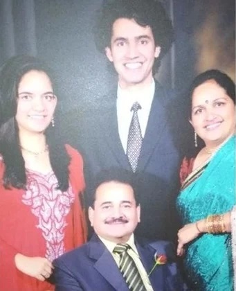 Anjum Moudgil Family