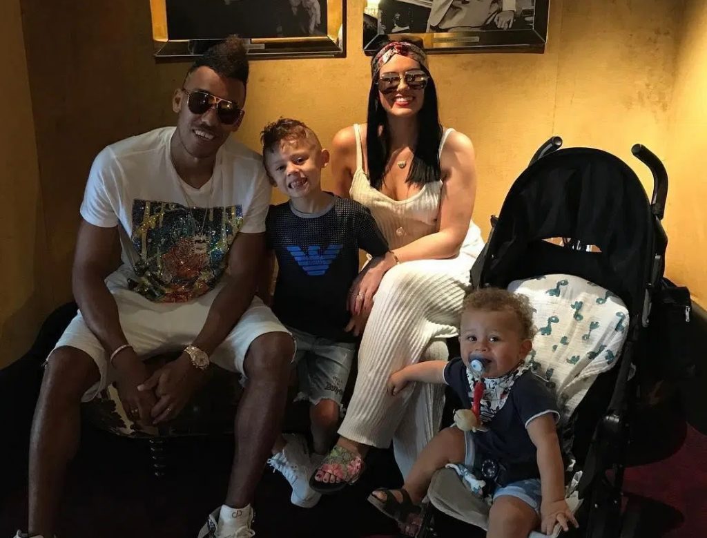 Pierre-Emerick Aubameyang family