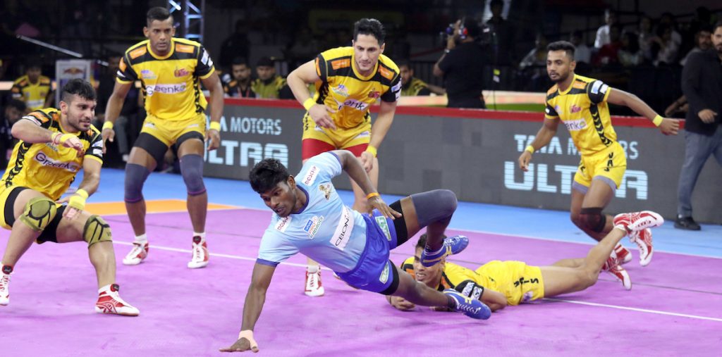 Telugu Titans vs Tamil Thalaivas