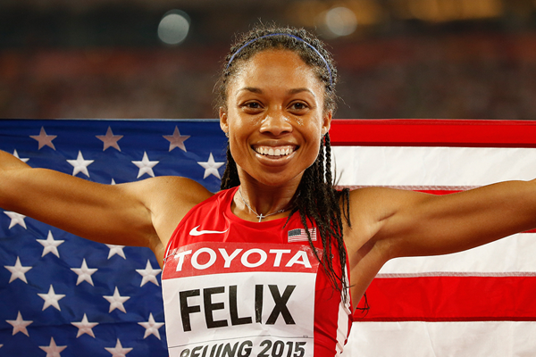 Allyson Felix Breaks Usain Bolt’s World Record of Most Golds at World Championship