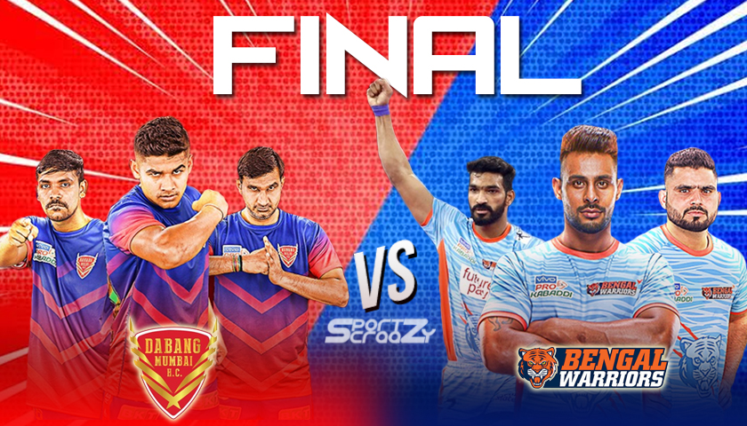 Vivo Pro Kabaddi League Season 7: Delhi K.C and Bengal Warriors Battle it Out in The Finale