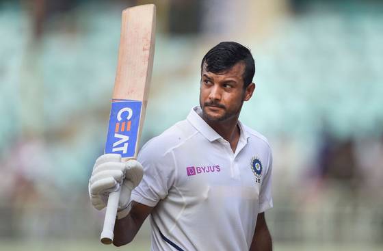 Mayank Agarwal Slams Second Double Hundred Of His Test Career