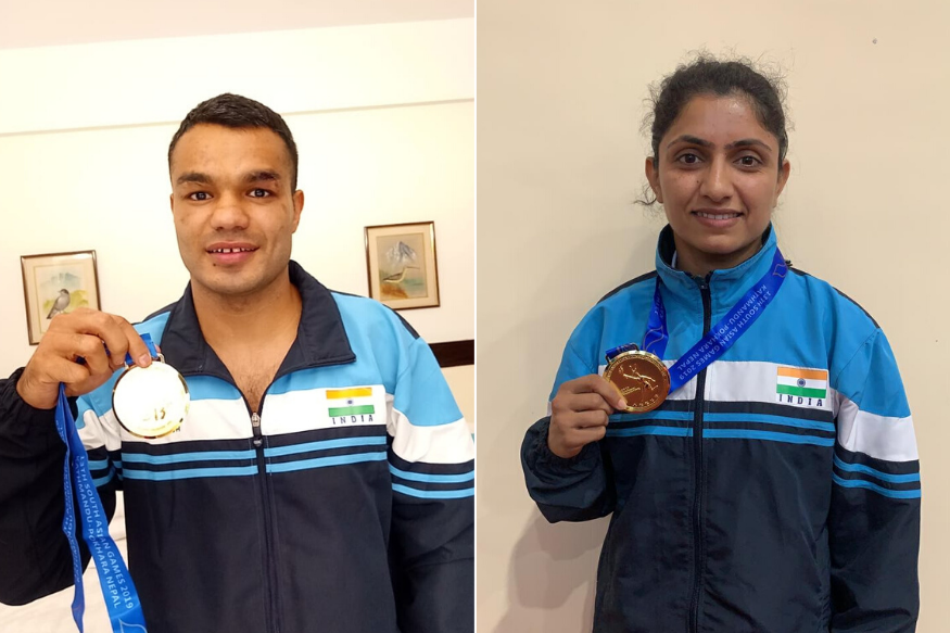 Vikas, Pinki Power India To End Boxing Campaign With 16 Medals At 13th SAG