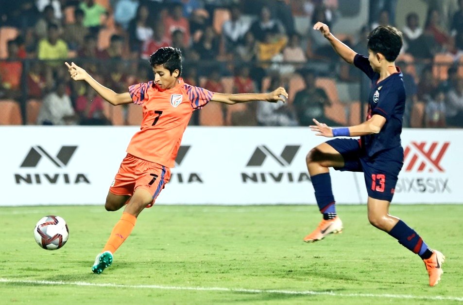 Kritina Devi Powers India to U-17 Women’s Football Tournament Final