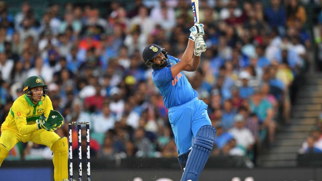 Rohit Sharma gives his views on playing aerial shots