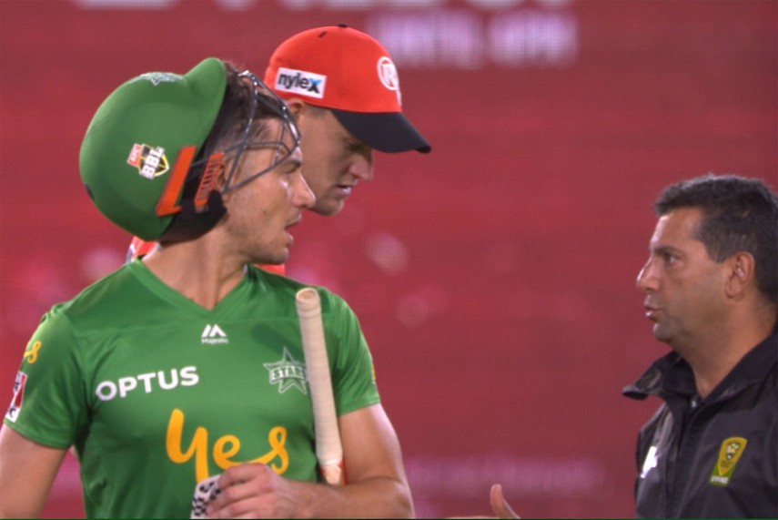 Marcus Stoinis fined for personal abuse of a player