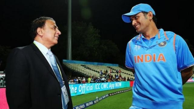 Sunil Gavaskar has his say on MS Dhoni’s future