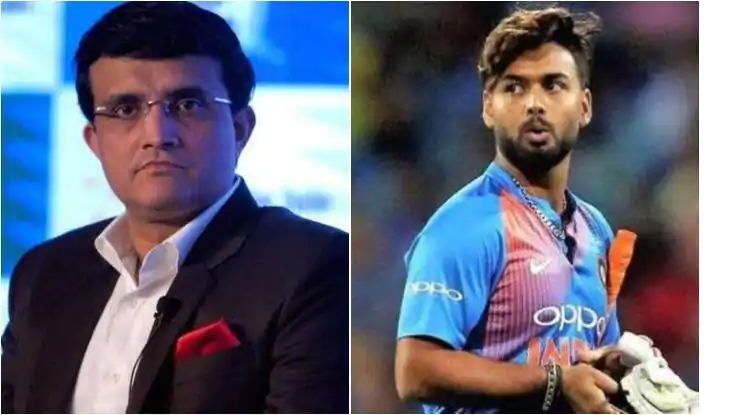 Sourav Ganguly speaks out at Rishabh Pant’s snub from the first ODI