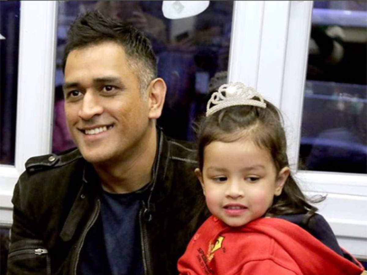 Watch: MS Dhoni shares an adorable video of his daughter-turned-musician