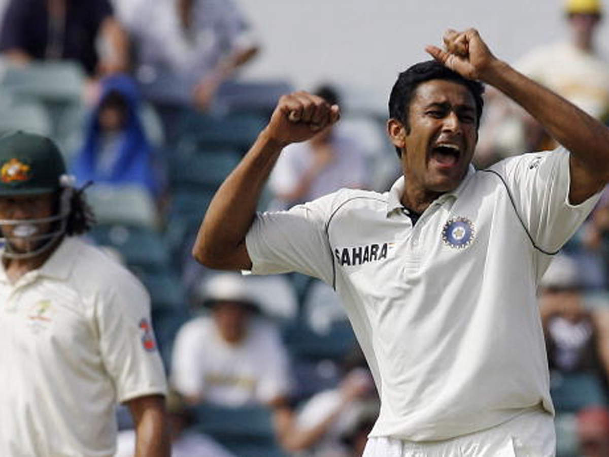 On this day, Indian spinner Anil Kumble became the third bowler to take 600 Test wickets