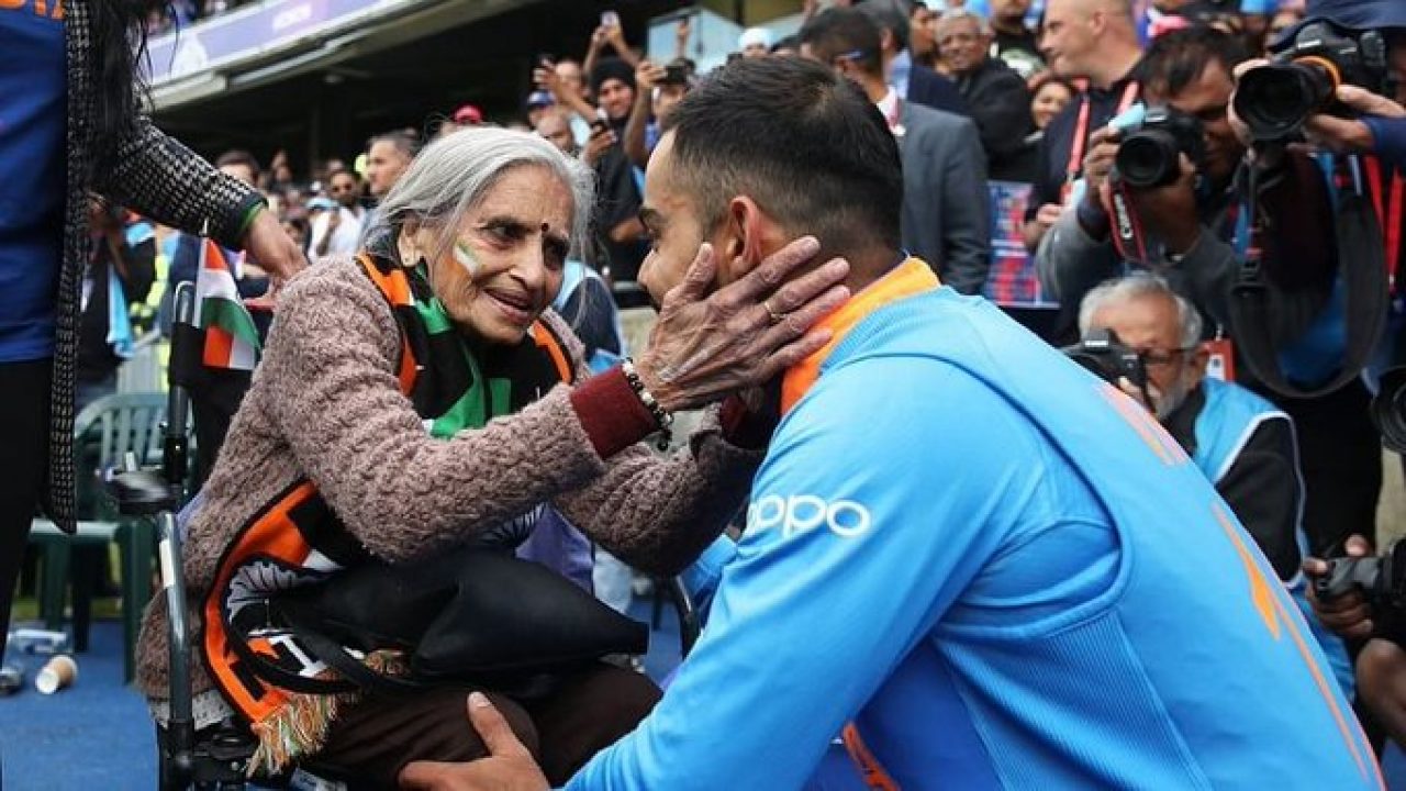 Team India’s “Superfan Dadi” who met Kohli at WC passes away; BCCI pays tribute