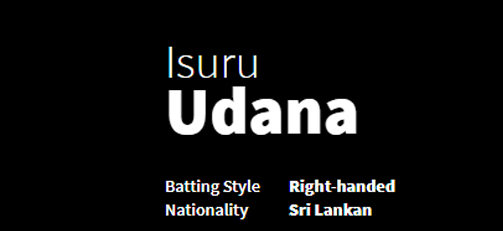 Isuru Udana