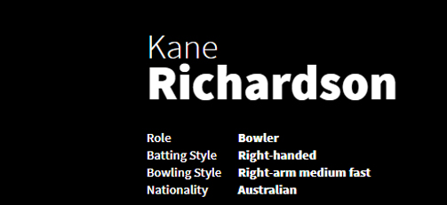 Kane Richardson