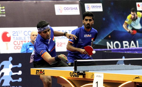 Hungarian Open TT: Sharath-Sathiyan pair storms into final