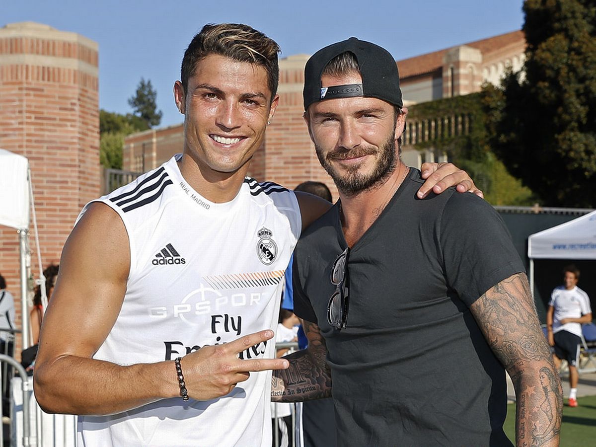 cr7 and becks