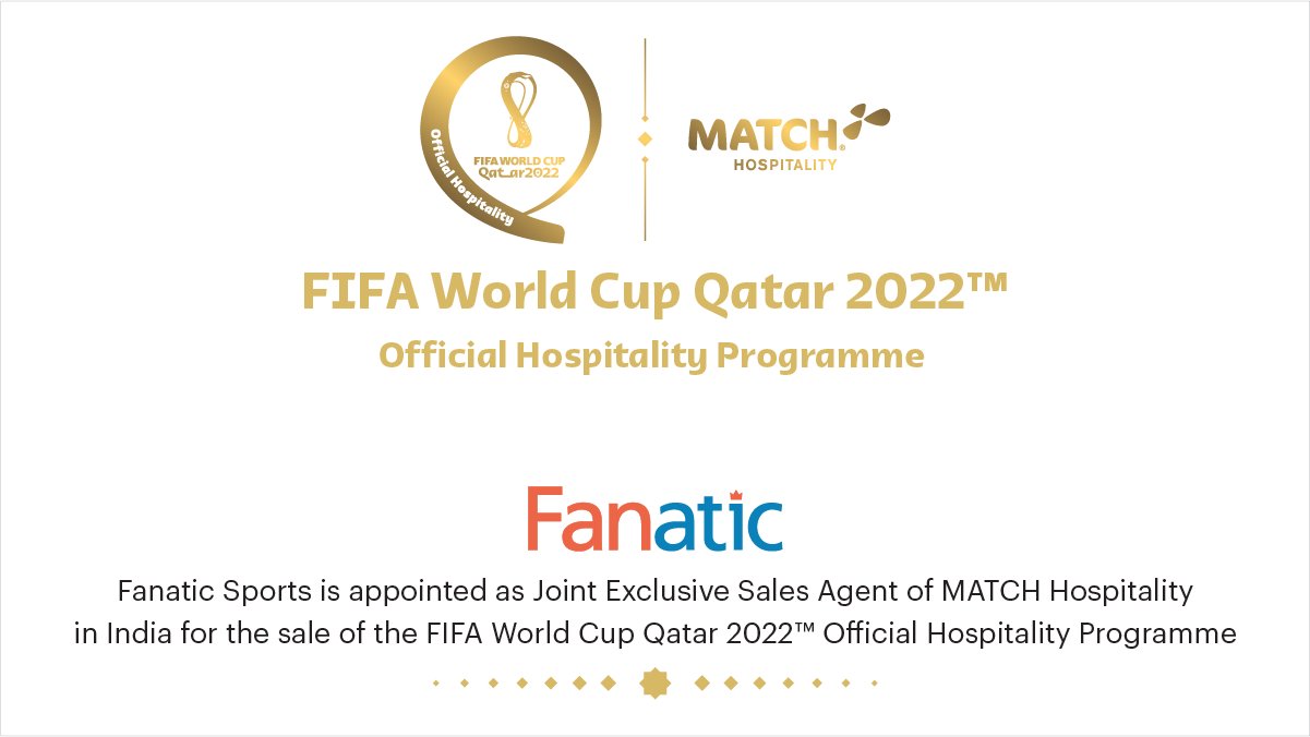 Fanatic Sports launches the FIFA World Cup Qatar 2022™ Official Hospitality Programme in India