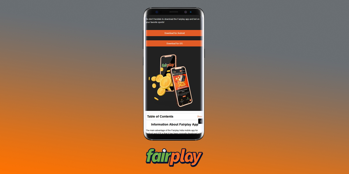 How to Install the Fairplay App