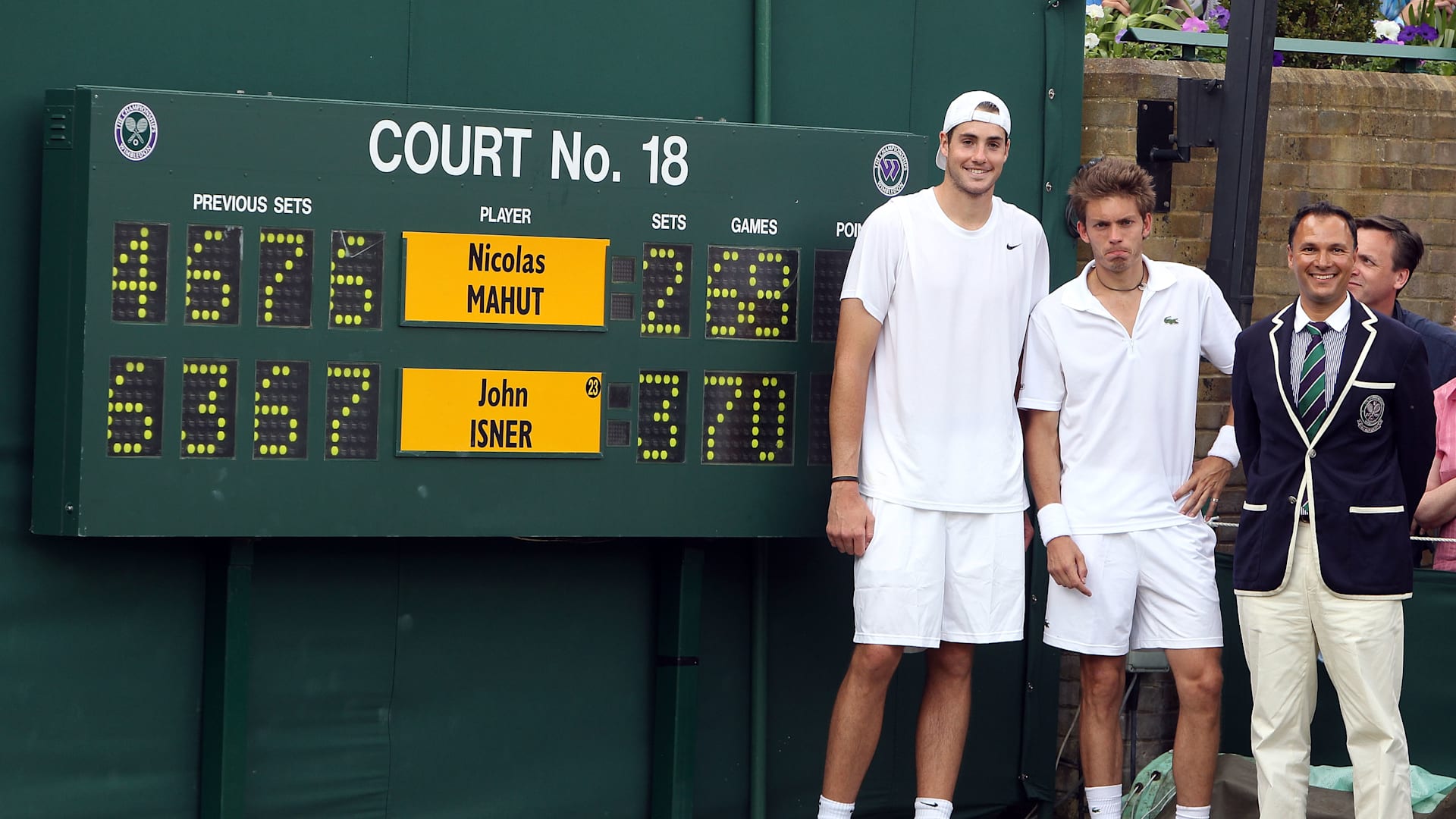 John isner longest match in tennis