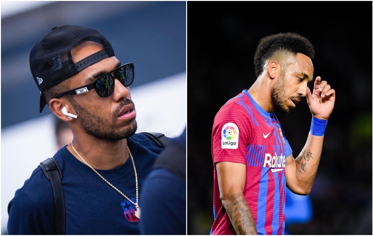 Barcelona player Pierre-Emerick Aubameyang attacked during violent armed robbery at his house in Barcelona