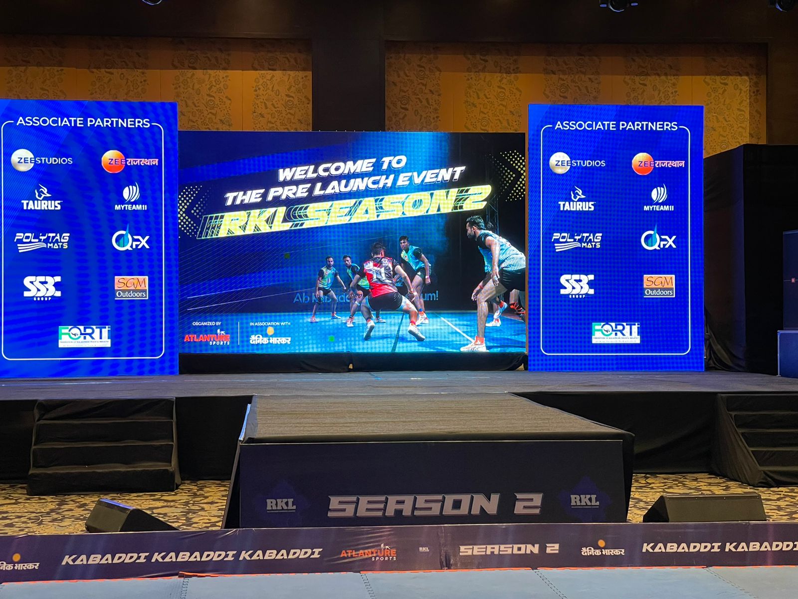 Real Kabaddi League season 2 Memorable matches : Mewar Monks Vs. Chambal Pirates