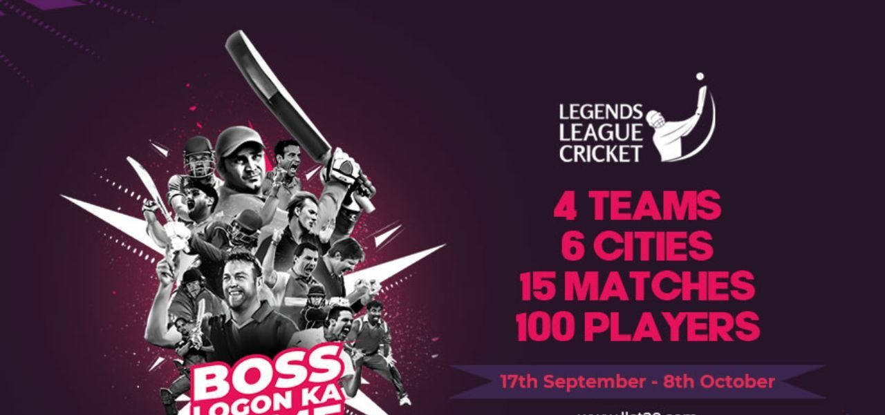 Legends League Cricket Season 2: Full Schedule | Teams | Players | Venues