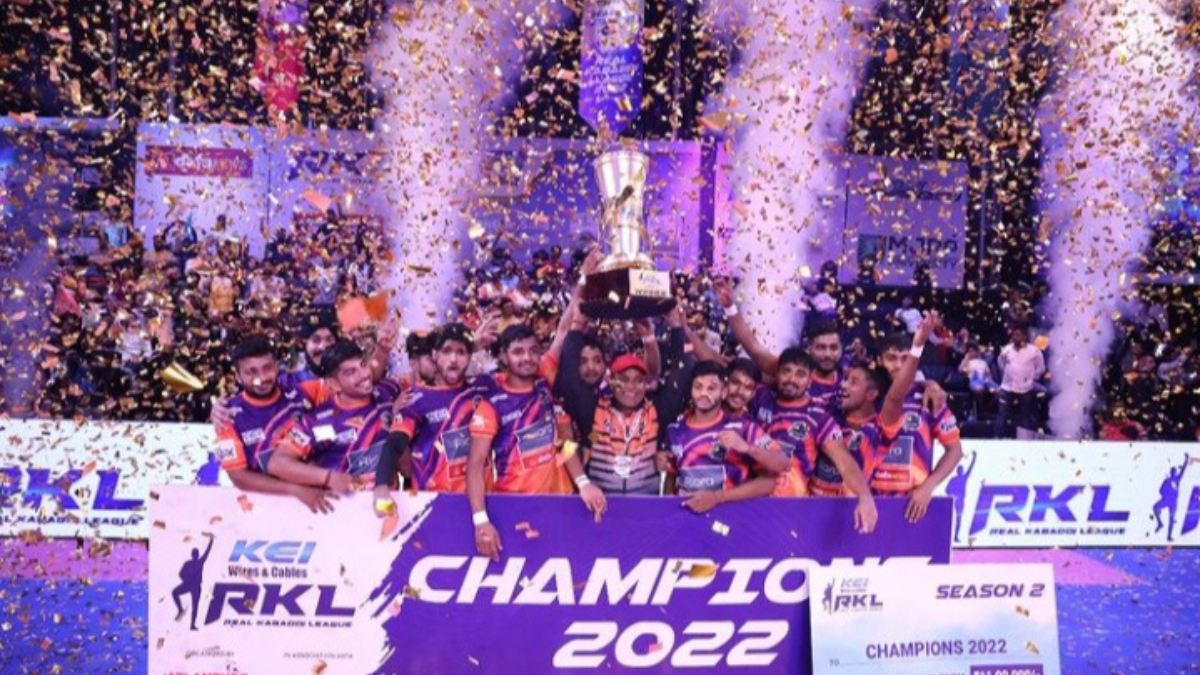 How did the Shekhawati Kings retain the Real Kabaddi League title?
