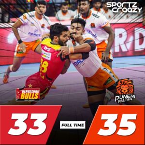 Bengaluru Bulls Vs. Puneri Paltan