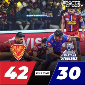 Dabang Delhi Vs. Haryana Steelers
