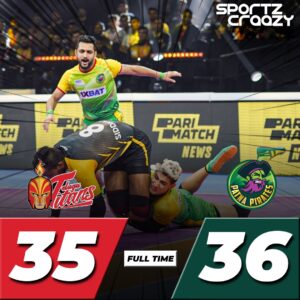 Pro Kabaddi League season 9 Matchday 40 live updates and results