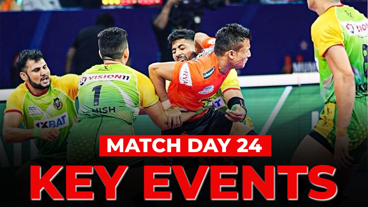 PKL Season 9 : Key events from Match day 24